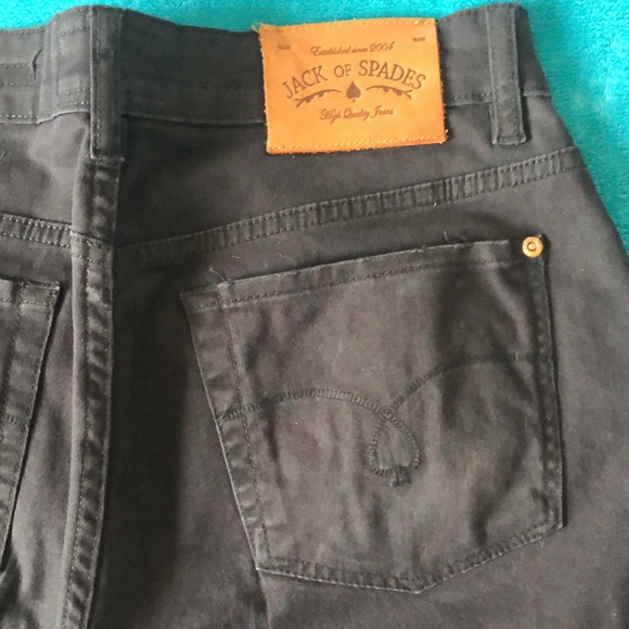Jack of Spades High Roller Black Designer Denim - Picture 2 of 5